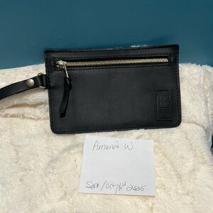 Portland Leather Goods Smooth Black Adriana